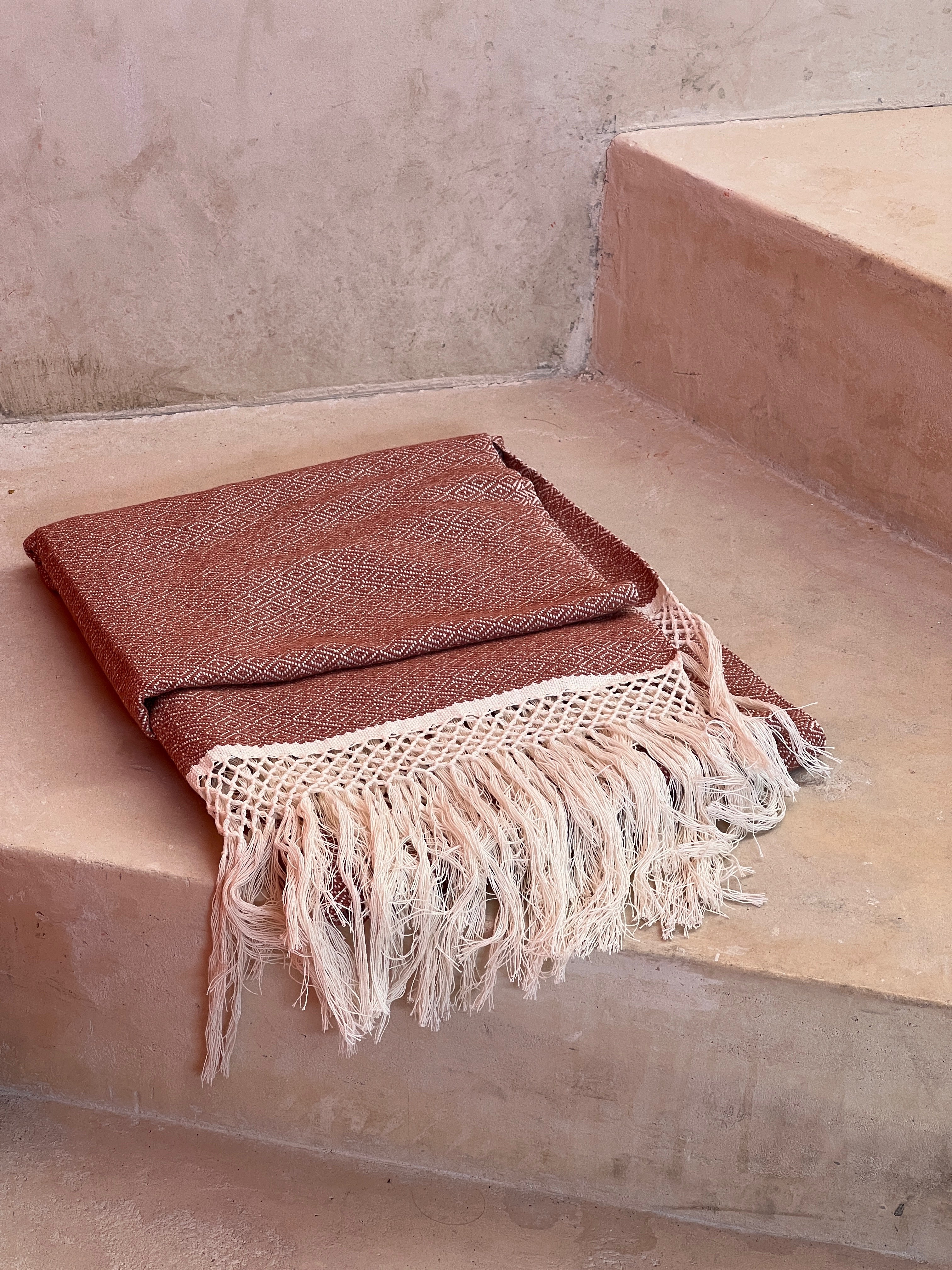 Rebozo "Cocol Cobre"