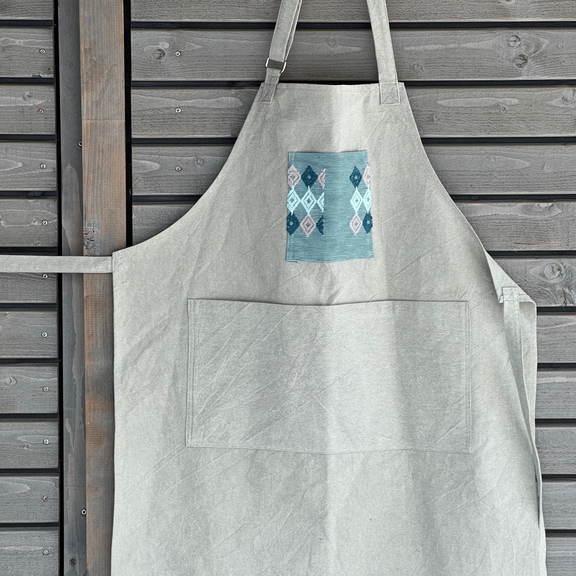 Delantal de cocina reciclado
