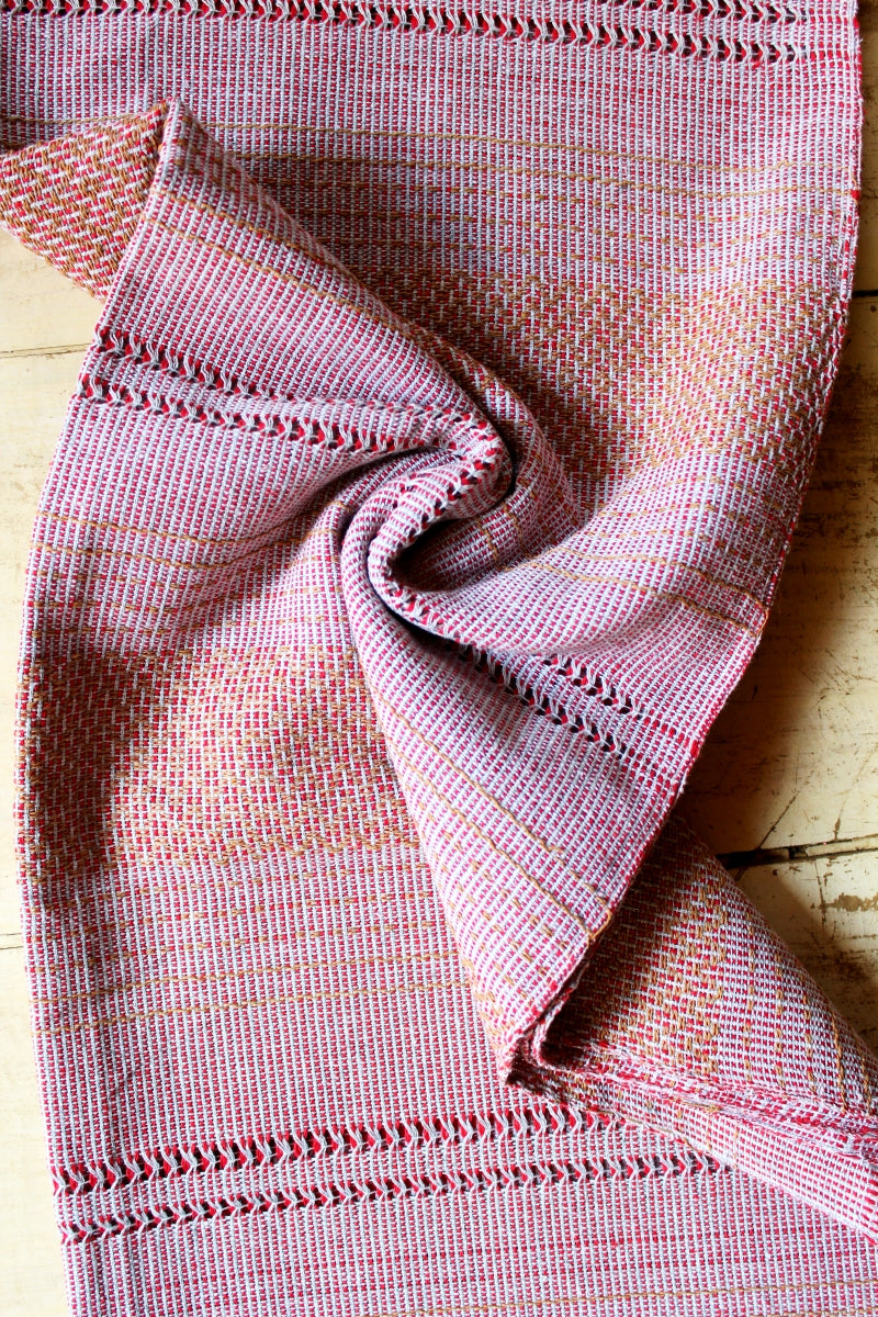 Rebozo "Pétalo Gris"
