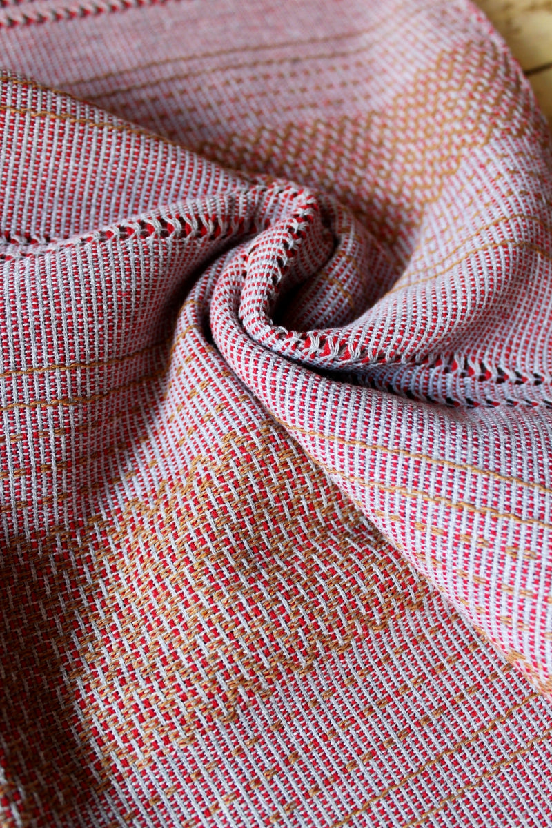 Rebozo "Pétalo Gris"