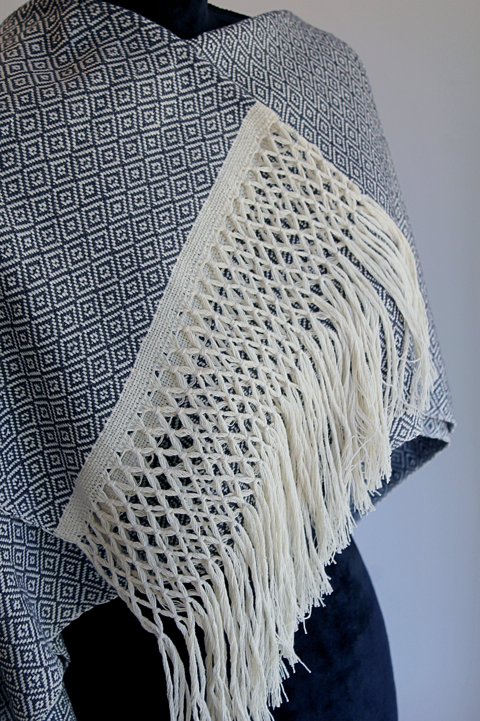 Rebozo "Cocol Plata"